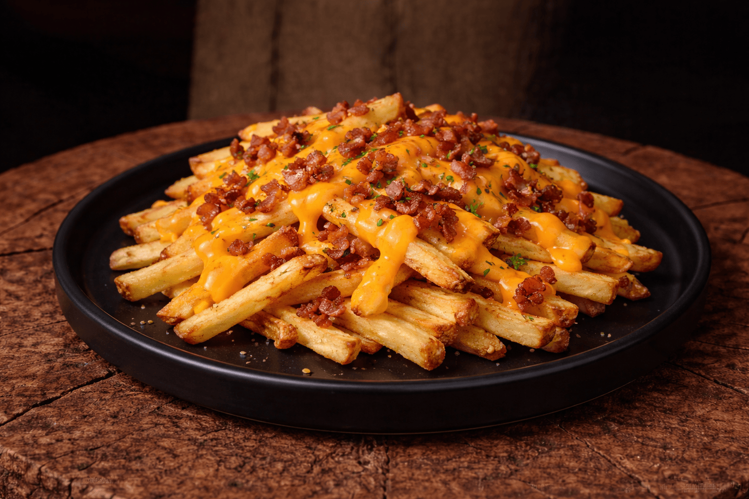 Fresh Fries Cheddar & Bacon